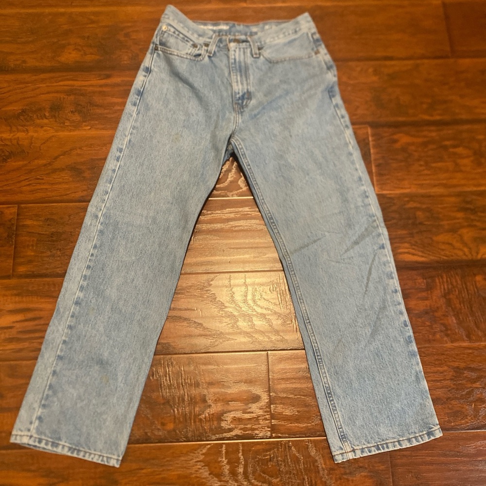 Relaxed Blue Jeans